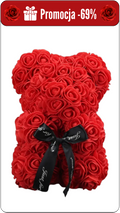 🌹CozyBear™ 25cm – Luksusowy Prezent Na WALENTYNKI